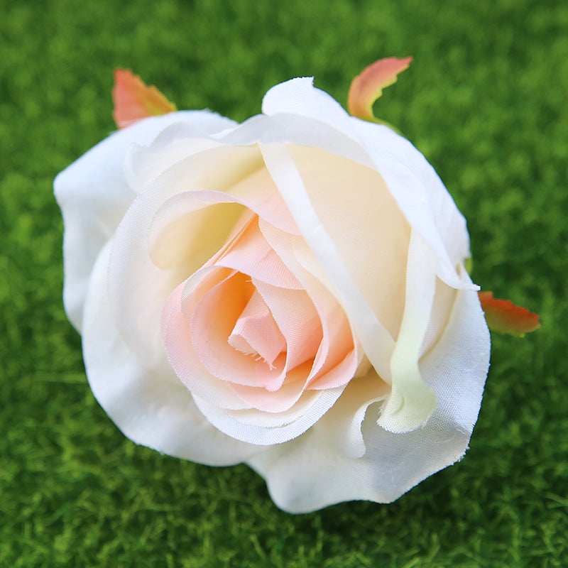 Wholesale Silk Rose Blooms Flower Heads 100 Bulk Fake Flowers