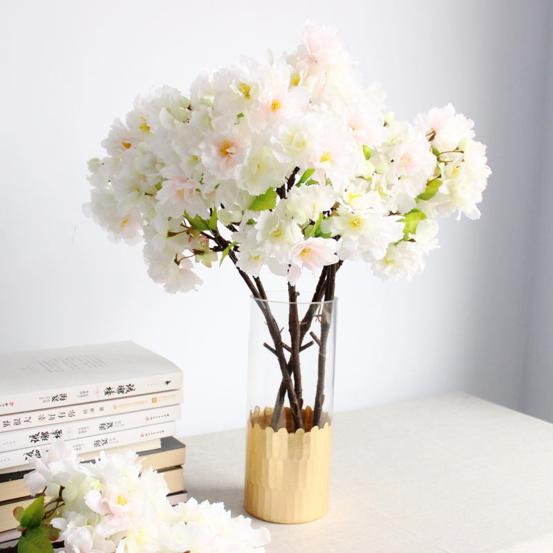 Pink Artificial Cherry Bloomsom Branch