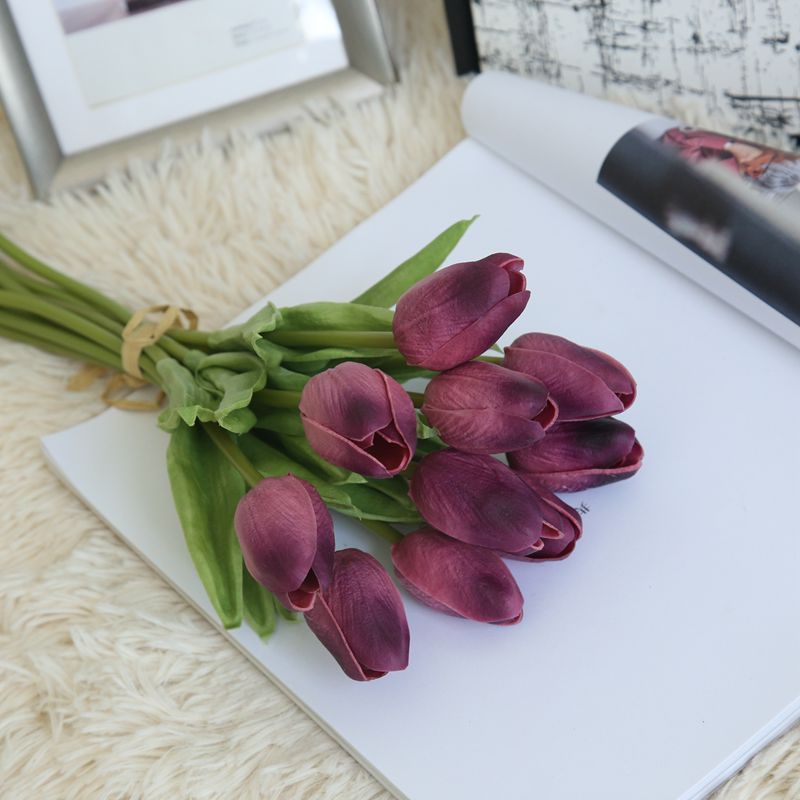 Artificial Tulip Bouquet 10 Flowers