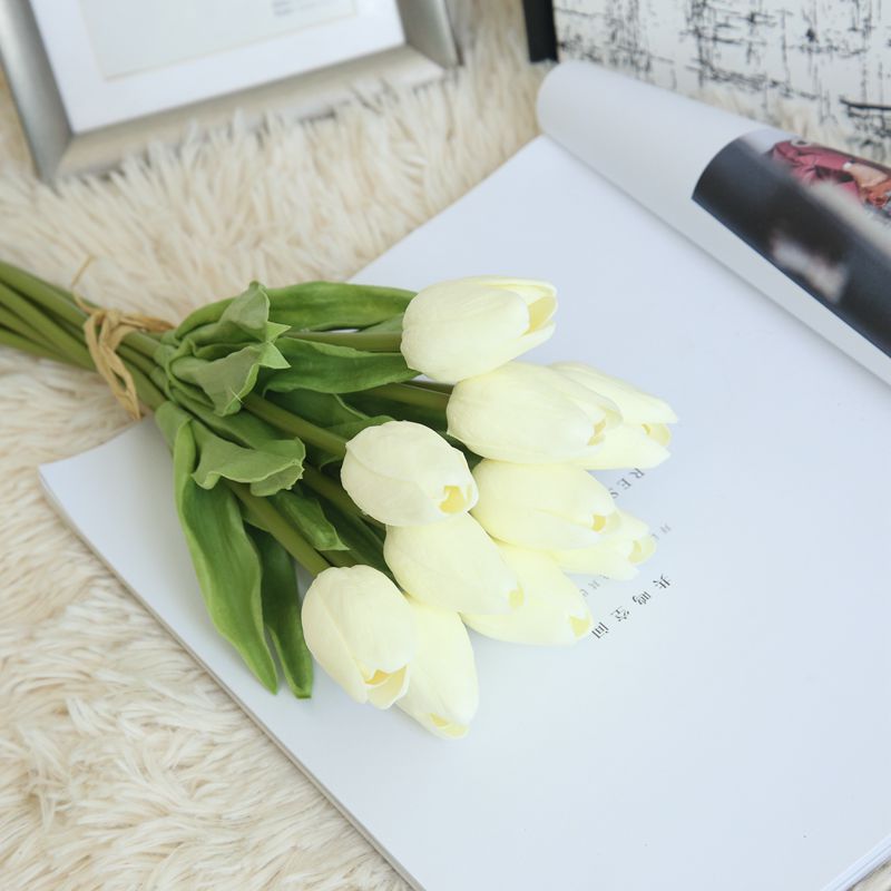 Artificial Tulip Bouquet 10 Flowers