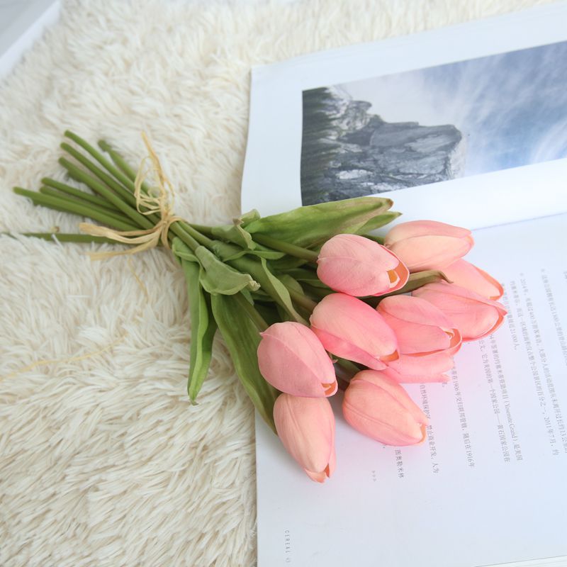 Artificial Tulip Bouquet 10 Flowers