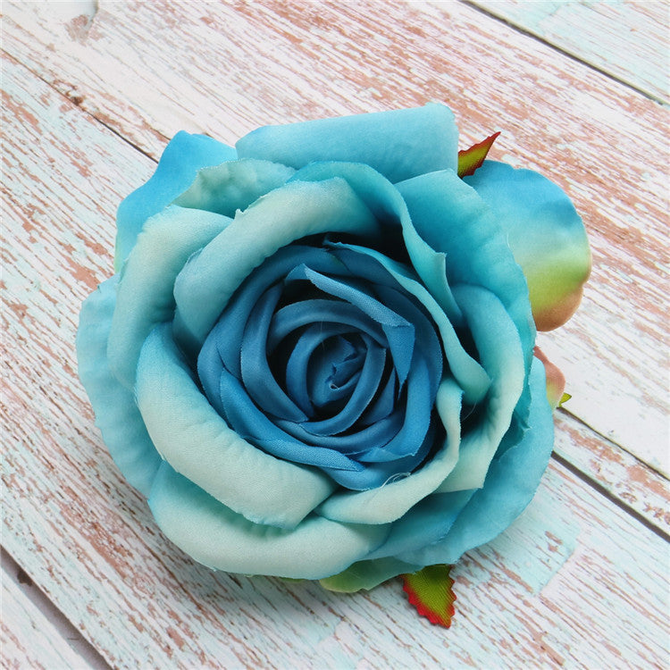 Large Silk Roses Bulk Artificial Flower Heads