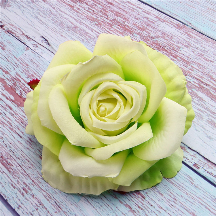 Large Silk Roses Bulk Artificial Flower Heads