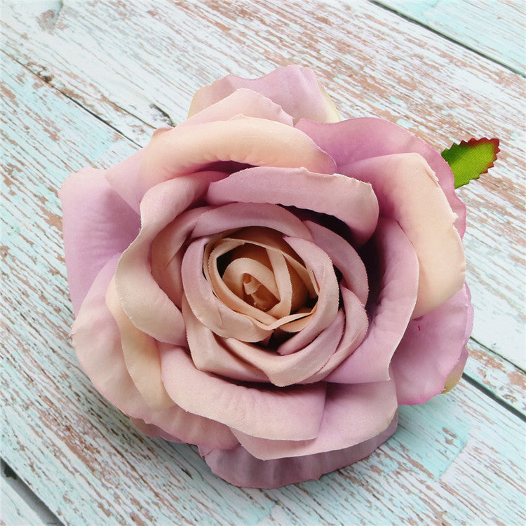 Large Silk Roses Bulk Artificial Flower Heads