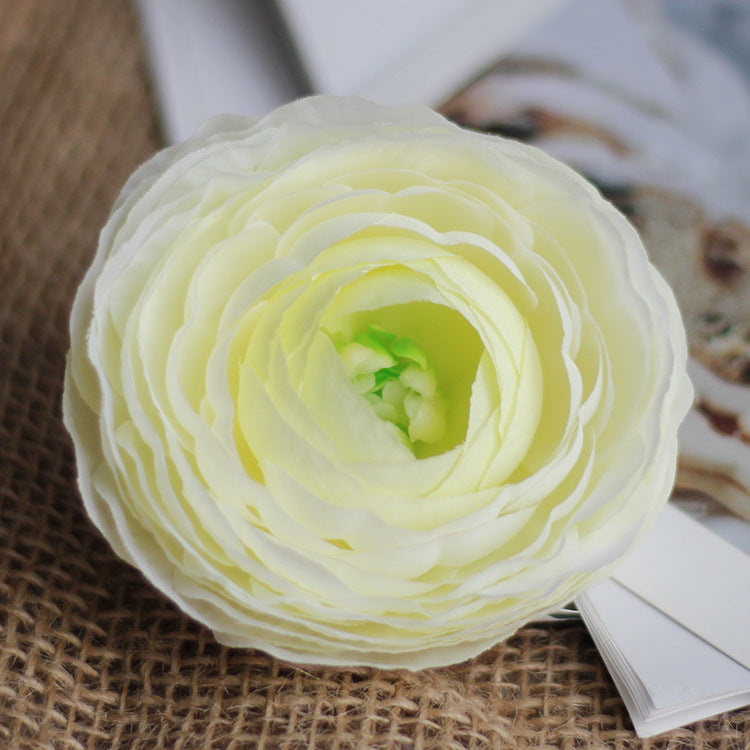 Artificial Ranunculus Flower Heads 50 Bulk
