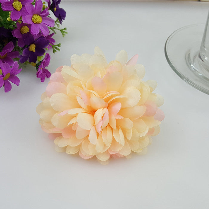 Silk Flowers Bulk Artificial Daisy Flower Heads Wholesale Bulk 100 pcs
