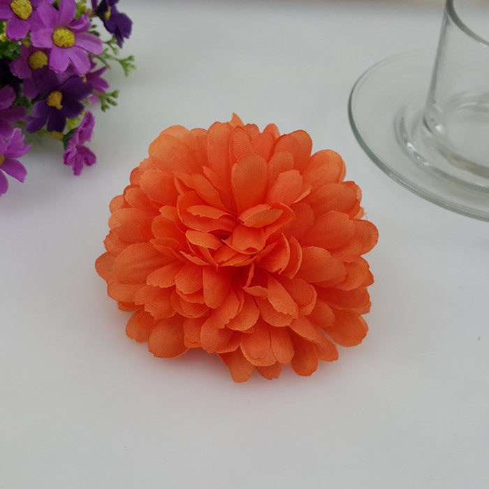 Silk Flowers Bulk Artificial Daisy Flower Heads Wholesale Bulk 100 pcs