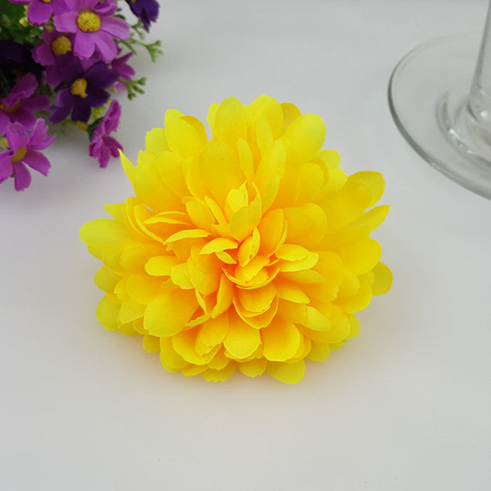 Silk Flowers Bulk Artificial Daisy Flower Heads Wholesale Bulk 100 pcs