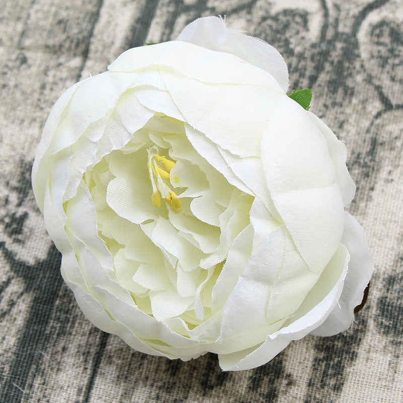 Bulk Fake Flowers Silk Peony Blooms for Flower Wall DIY