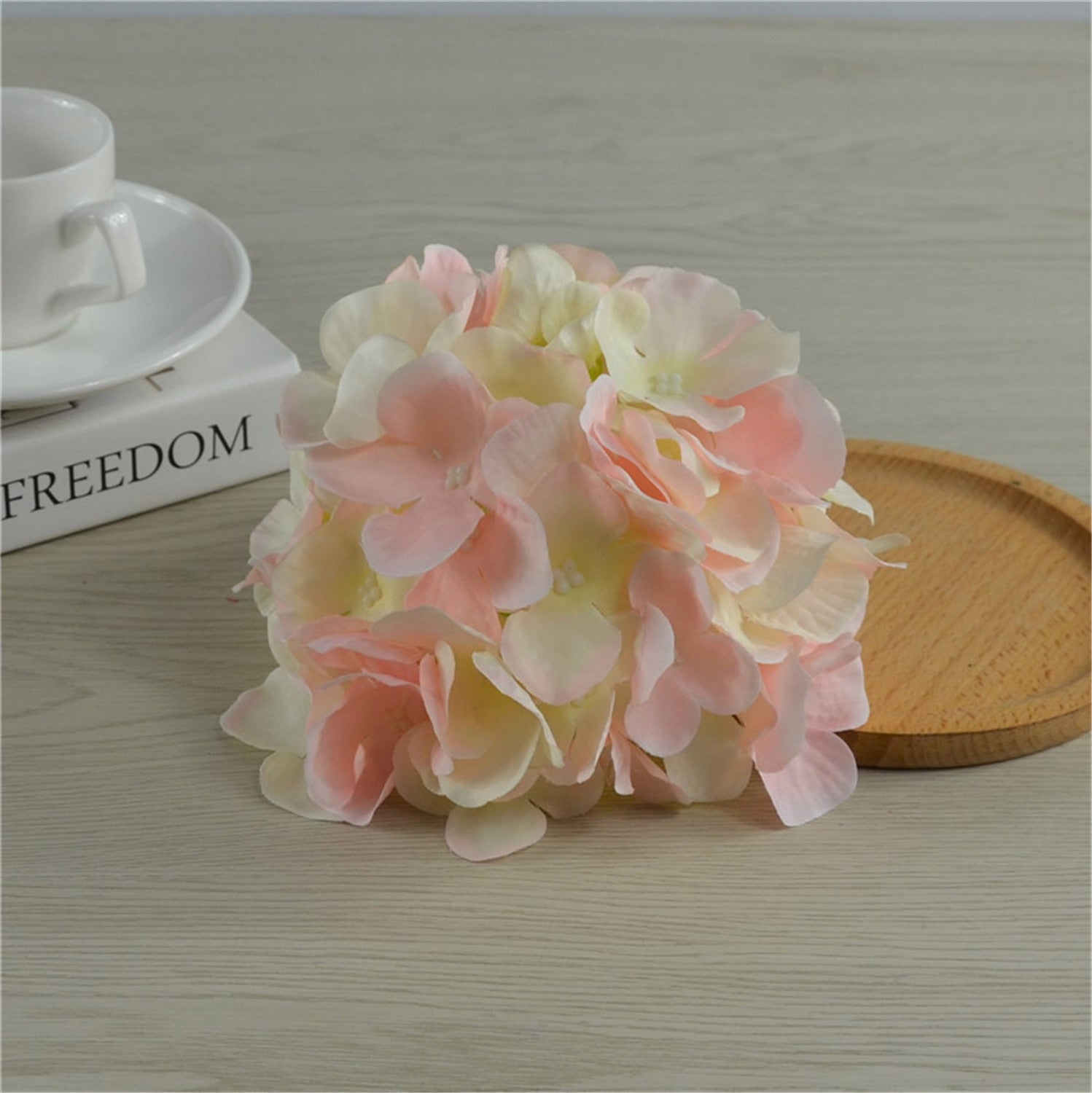 Silk Hydrangea Giant Flower Heads10pcs