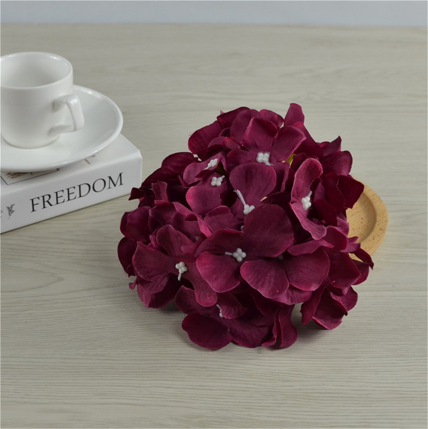 Silk Hydrangea Giant Flower Heads10pcs