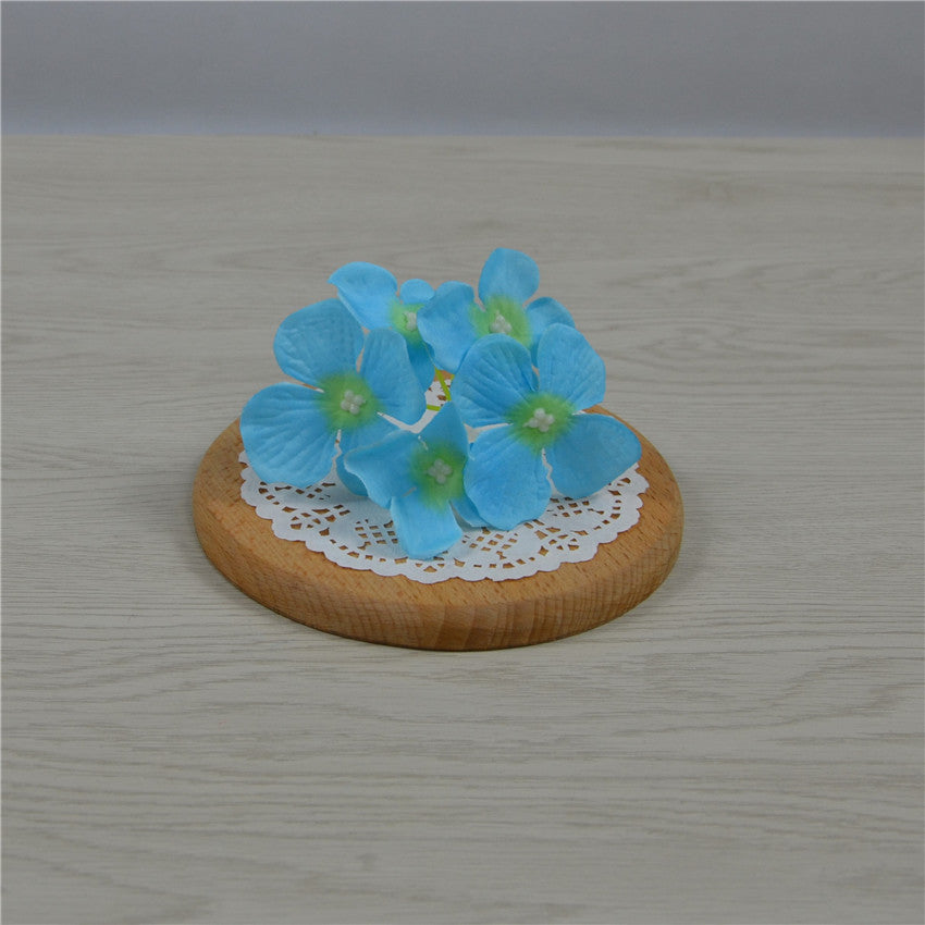 Faux Flowers Mini Hydrangea Bush for Hat DIY