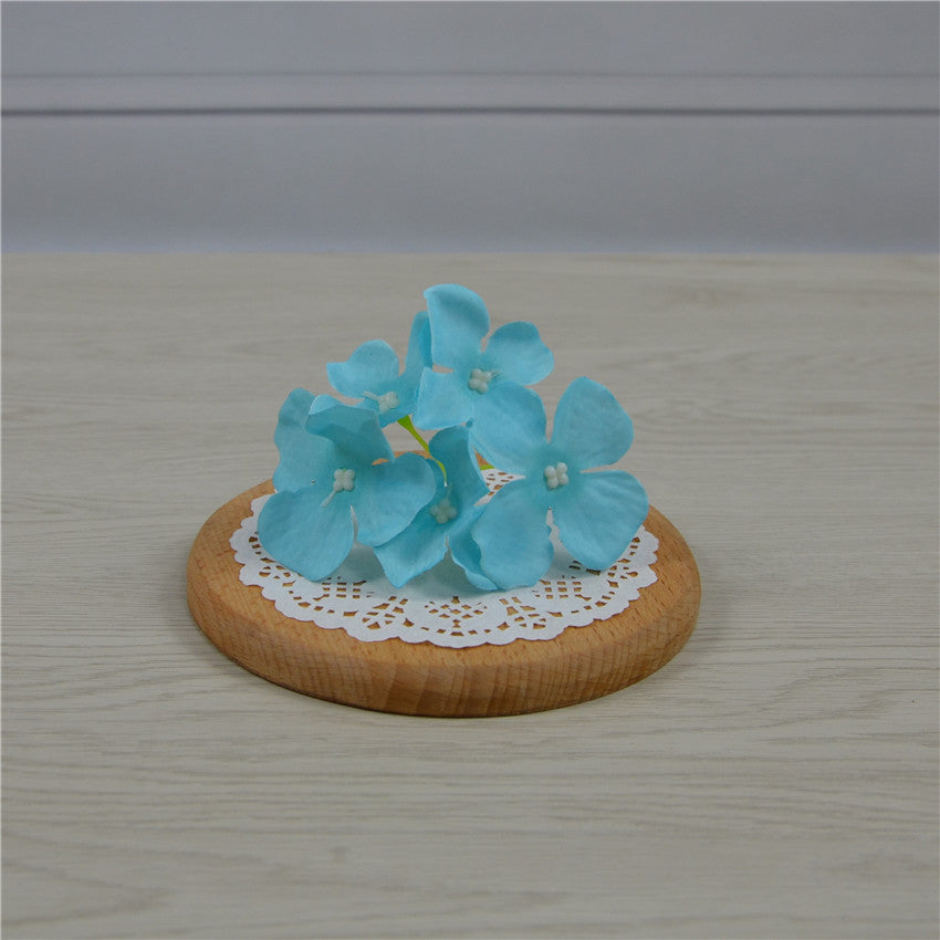 Faux Flowers Mini Hydrangea Bush for Hat DIY