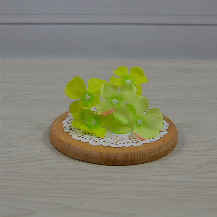 Faux Flowers Mini Hydrangea Bush for Hat DIY