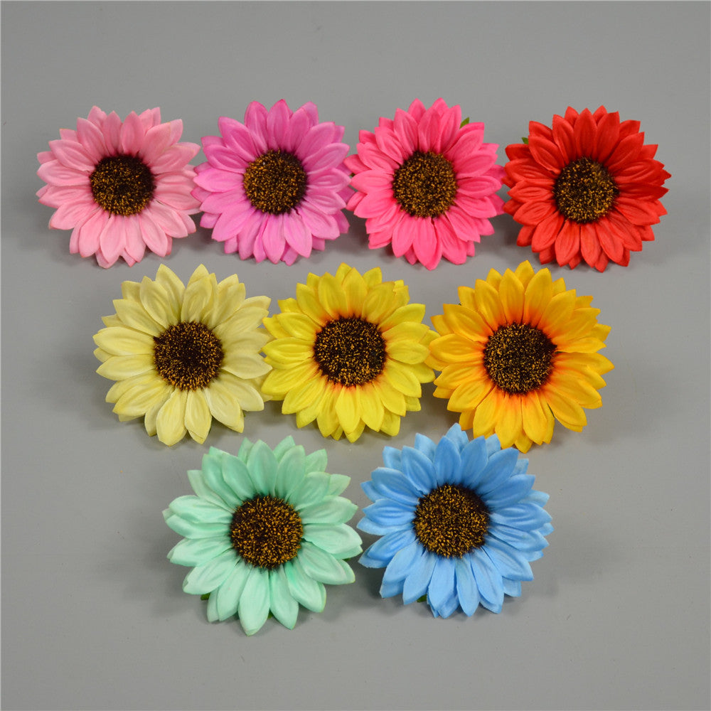 Bulk Silk Sunflowers Artificial Flowers 4"