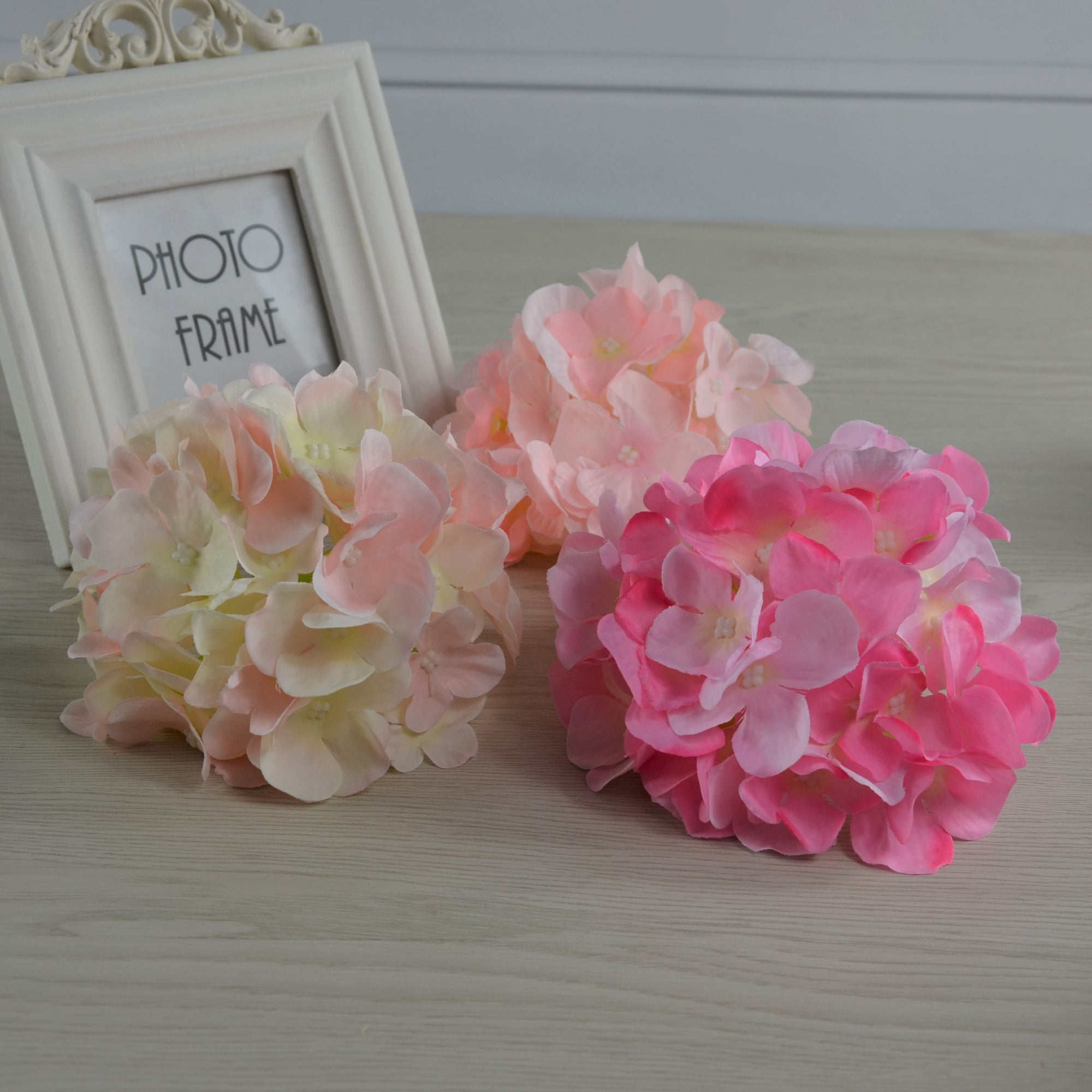 Silk Hydrangea Giant Flower Heads10pcs