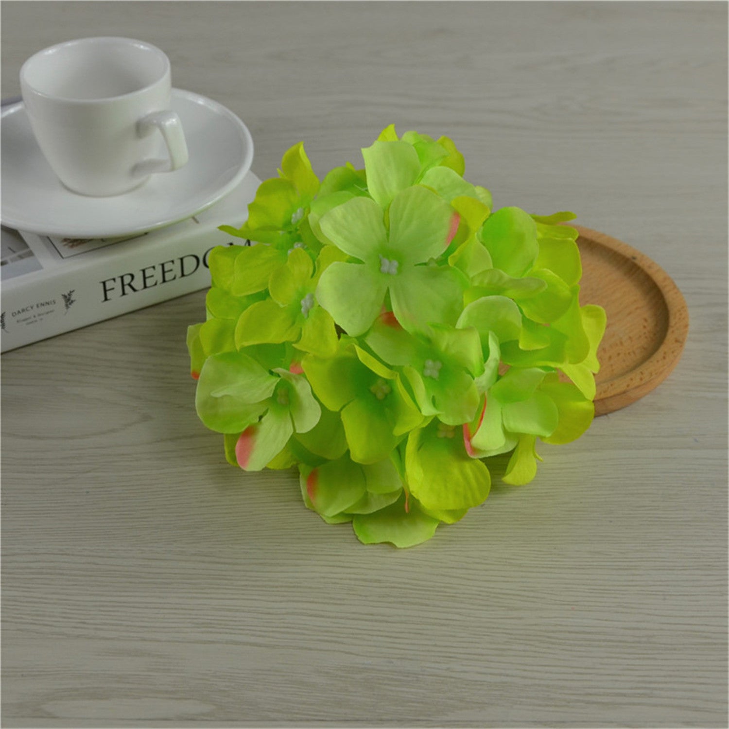 Silk Hydrangea Giant Flower Heads10pcs