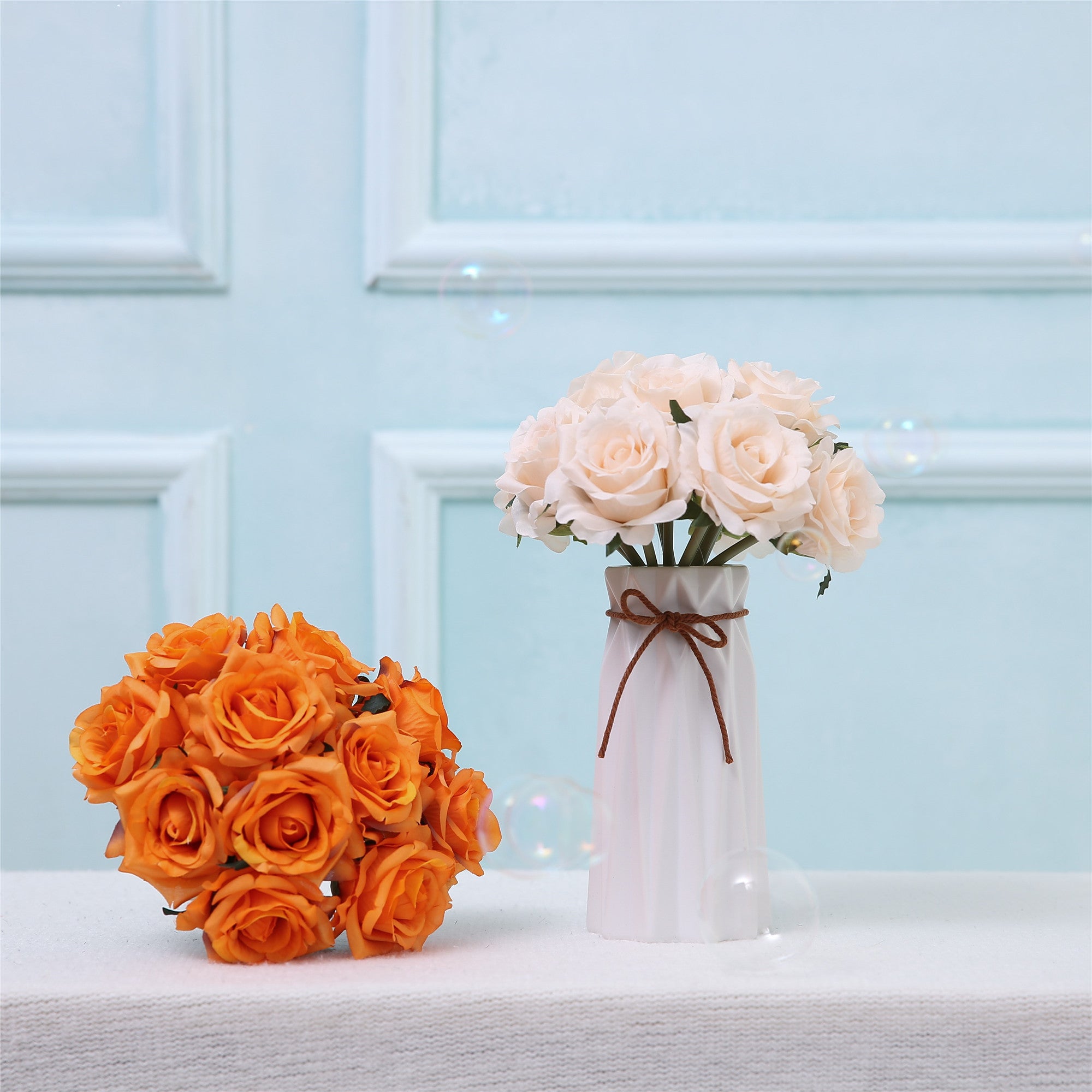 Wedding Bouquet Flowers Silk Rose Bouquet for Bridesmaid