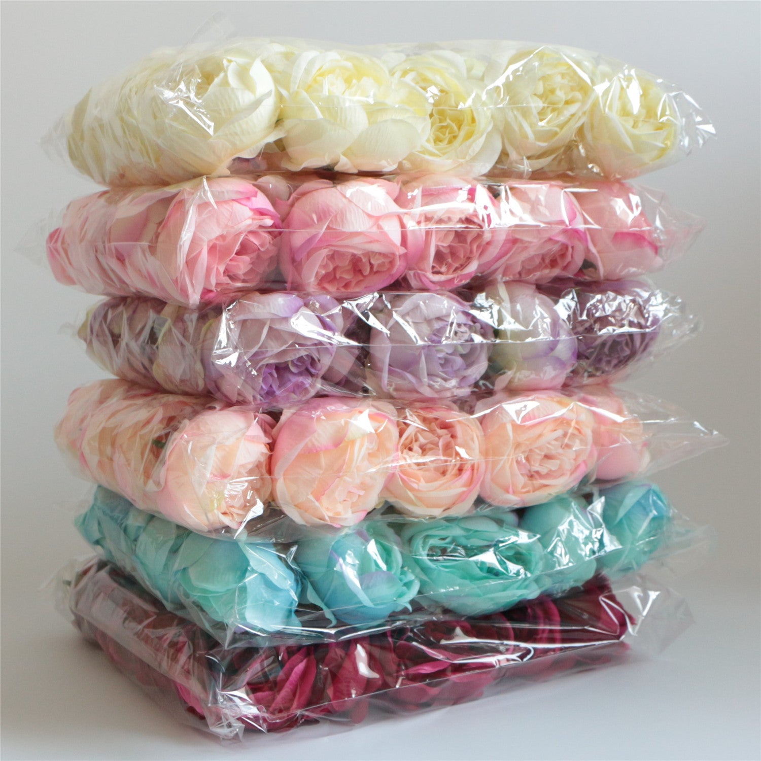 Artificial Peony Flowers Bulk Peonies 50pcs