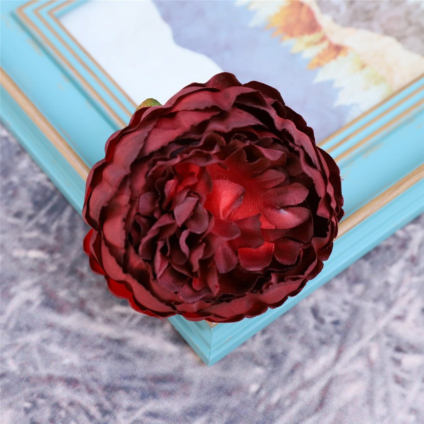 Wholesale Silk Peony Flower Heads Bulk Flowers