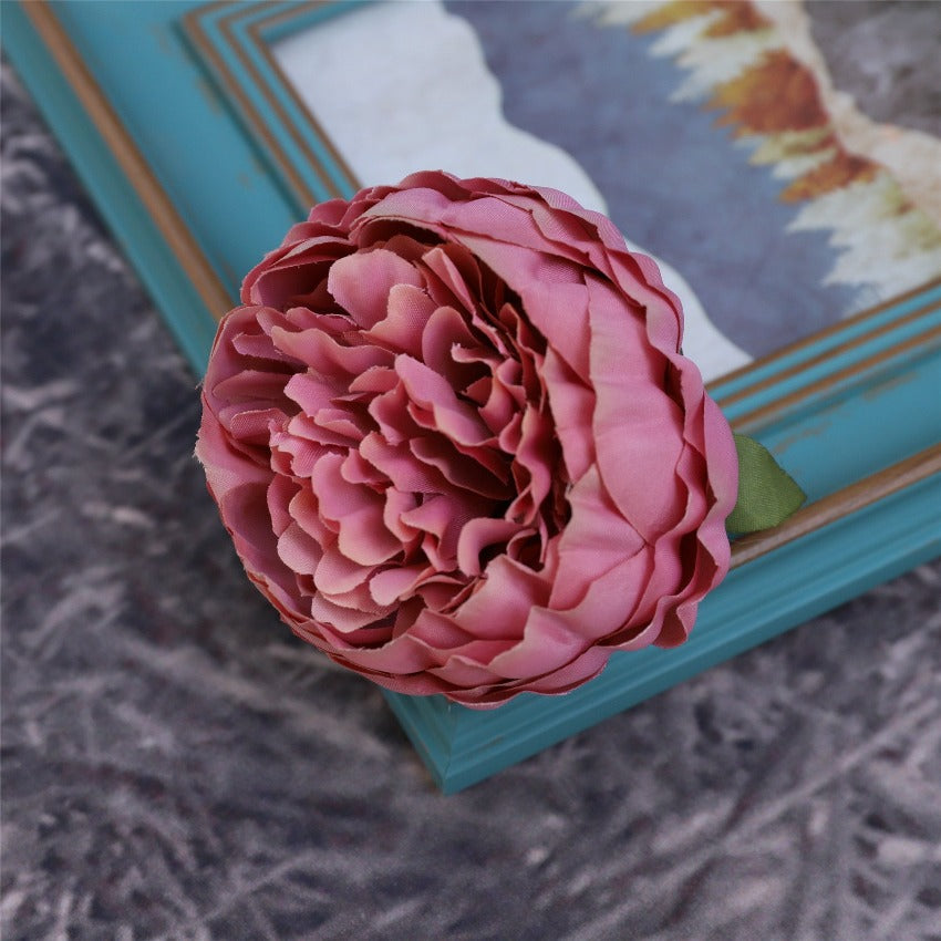 Wholesale Silk Peony Flower Heads Bulk Flowers