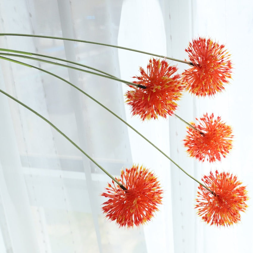 Fake Allium Bulbs Ornamental Onions Spay Flowers
