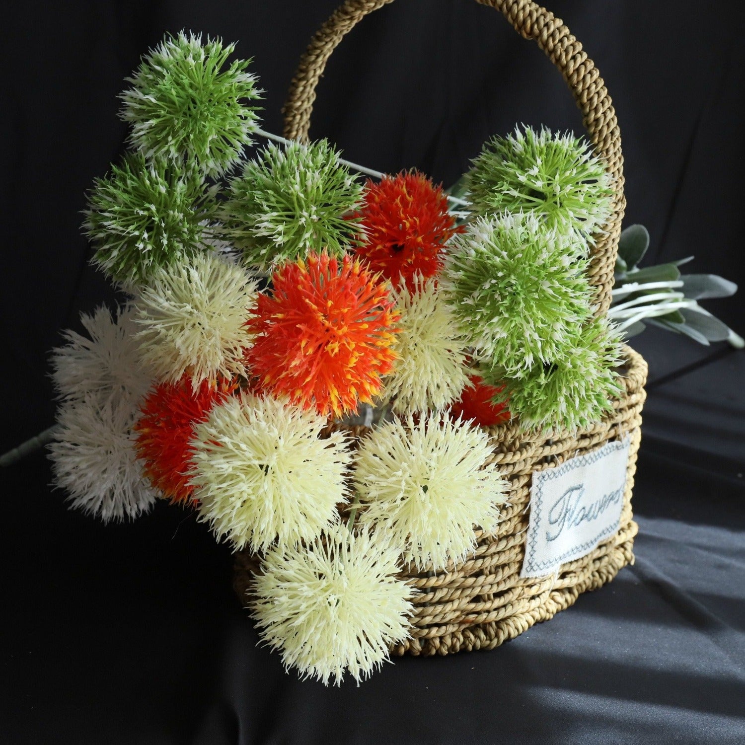 Fake Allium Bulbs Ornamental Onions Spay Flowers