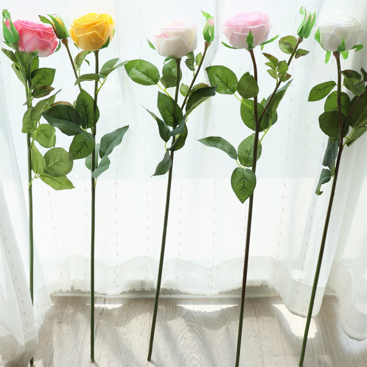 Real Looking Fake Flowers Realistic Cabbage Roses