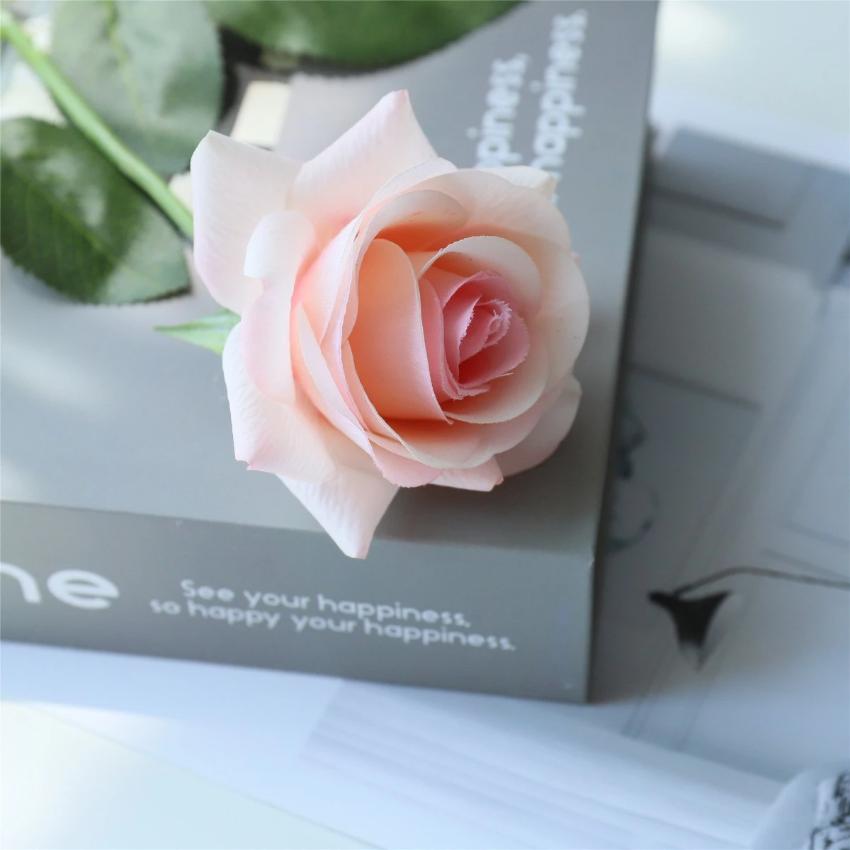 real touch blush roses