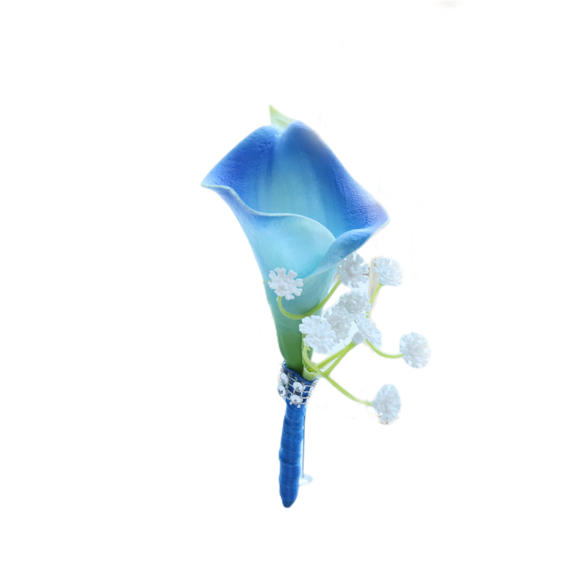Royal Blue Wedding Bouquets Set