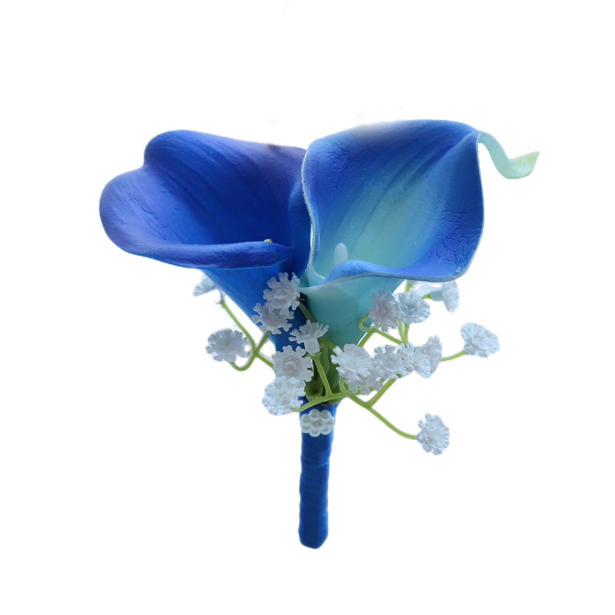 Royal Blue Wedding Bouquets Set