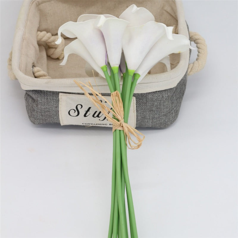 Real Touch Calla Lily Bouquet Wedding Flowers Artificial