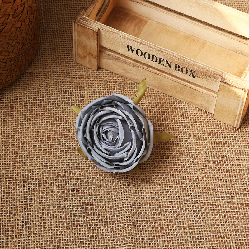 Bulk Artificial Flowers Silk Rose Heads