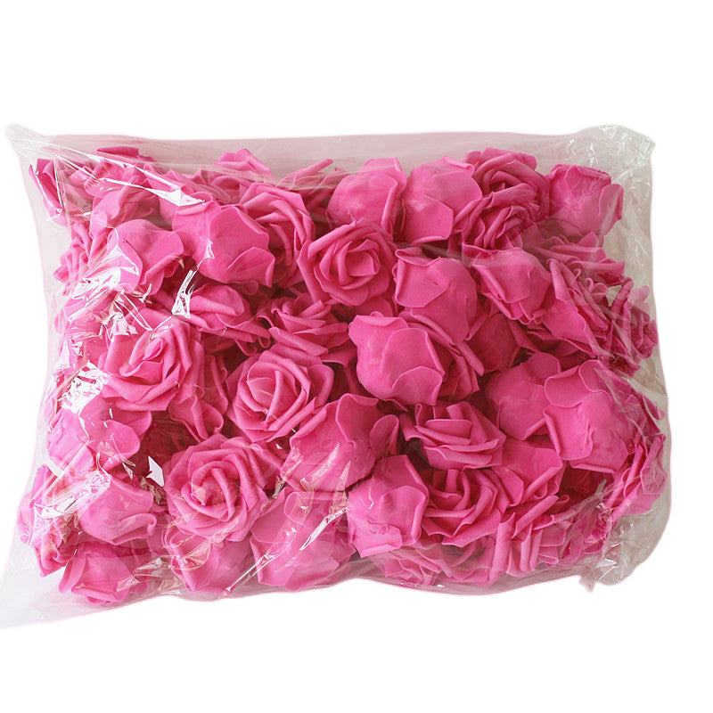 Bulk Fake Flowers PE Foam Roses Heads
