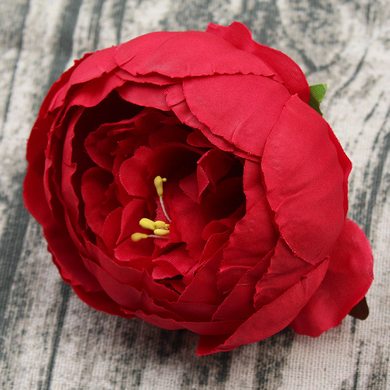 Bulk Fake Flowers Silk Peony Blooms for Flower Wall DIY