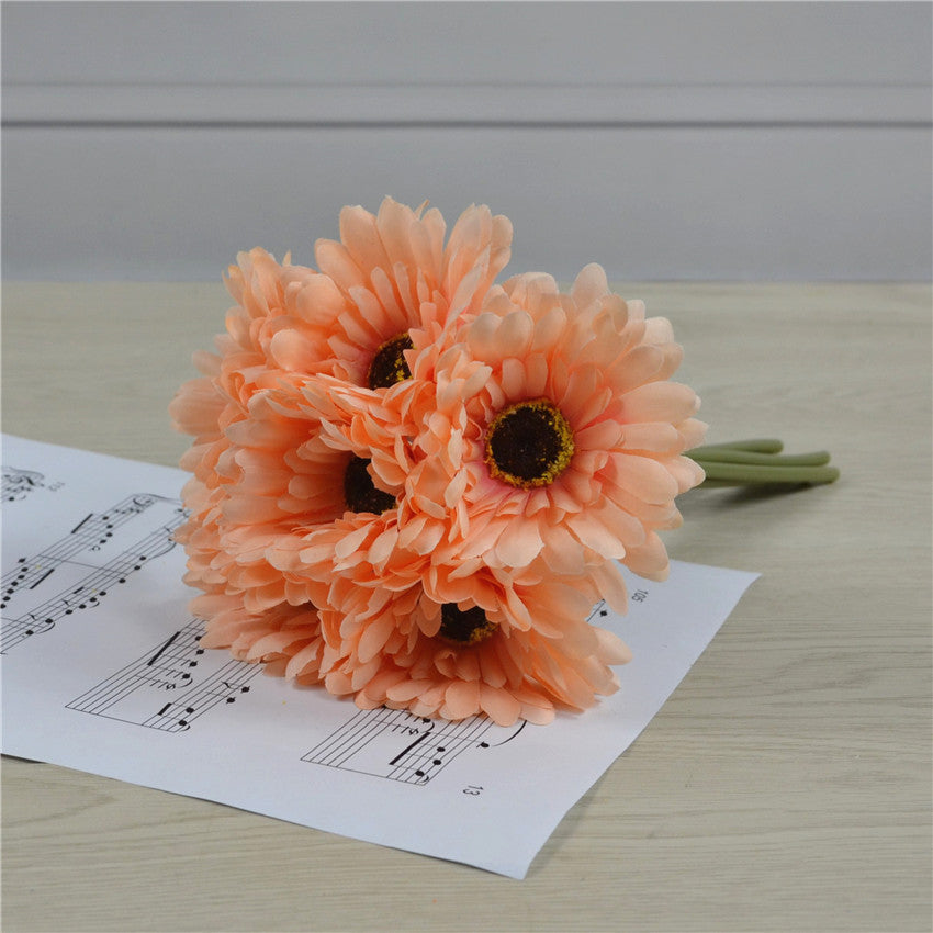 Artificial Daisy Flower Bouquet Silk Daisy Flowers