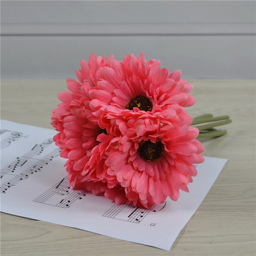 Artificial Daisy Flower Bouquet Silk Daisy Flowers