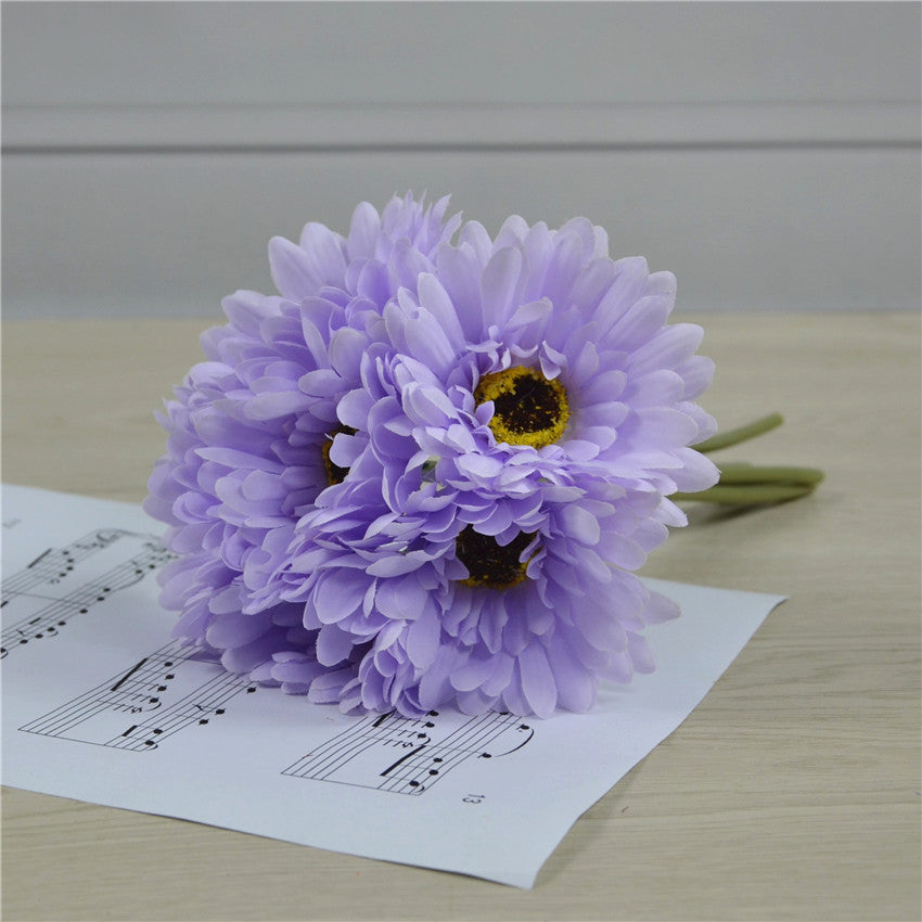 Artificial Daisy Flower Bouquet Silk Daisy Flowers