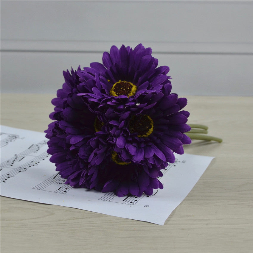 Artificial Daisy Flower Bouquet Silk Daisy Flowers