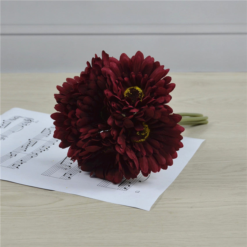 Artificial Daisy Flower Bouquet Silk Daisy Flowers