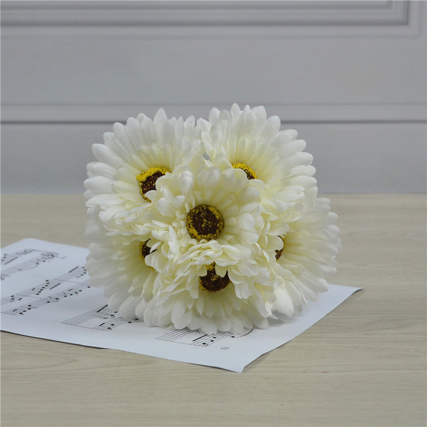 Artificial Daisy Flower Bouquet Silk Daisy Flowers