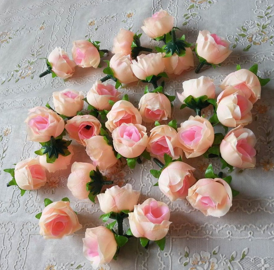 Wholesale Silk Flowers Mini Roses Bulk Craft Artificial Flowers