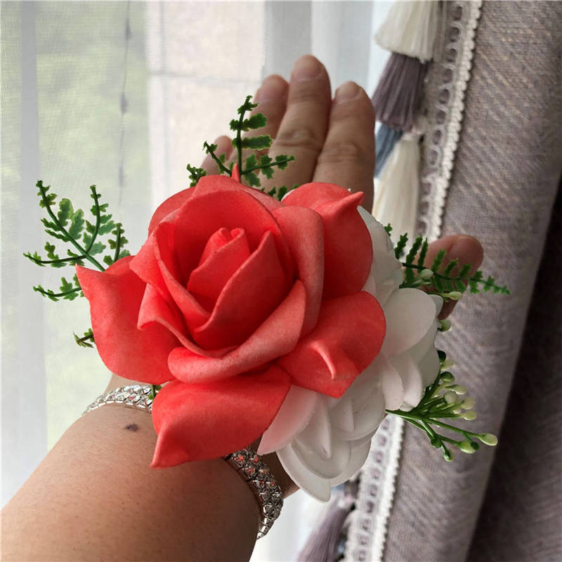 VANRINA coral corsage