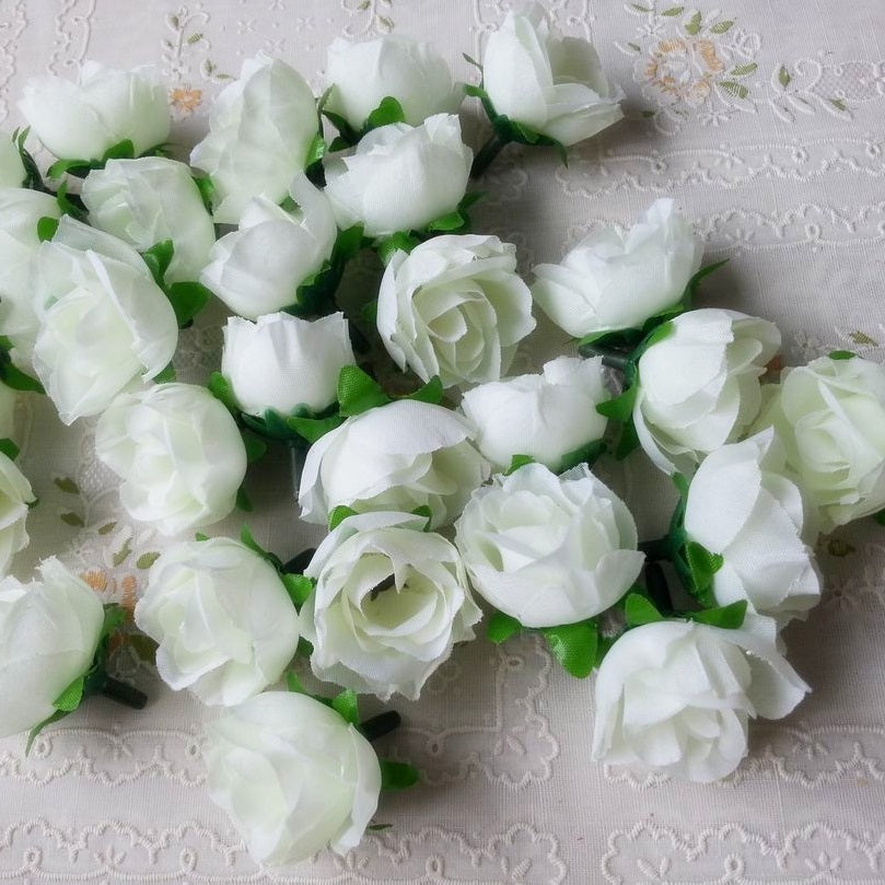 Wholesale Silk Flowers Mini Roses Bulk Craft Artificial Flowers