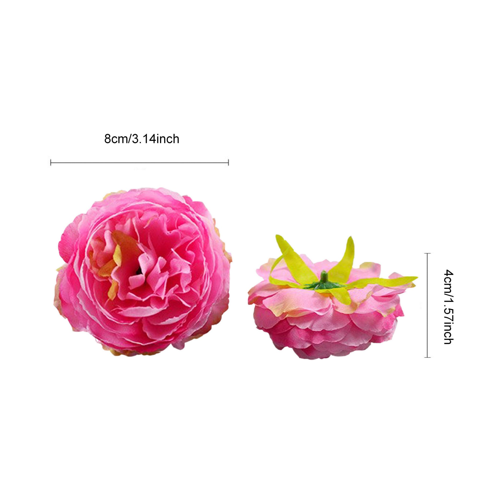 Bulk Fake Peony Flowers Wholesale Silk Peony 50pcs