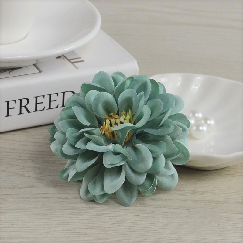 Silk Dahlia Bulk Artificial Flower Small Heads 7cm