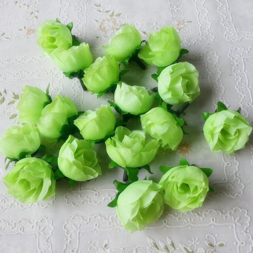 Wholesale Silk Flowers Mini Roses Bulk Craft Artificial Flowers