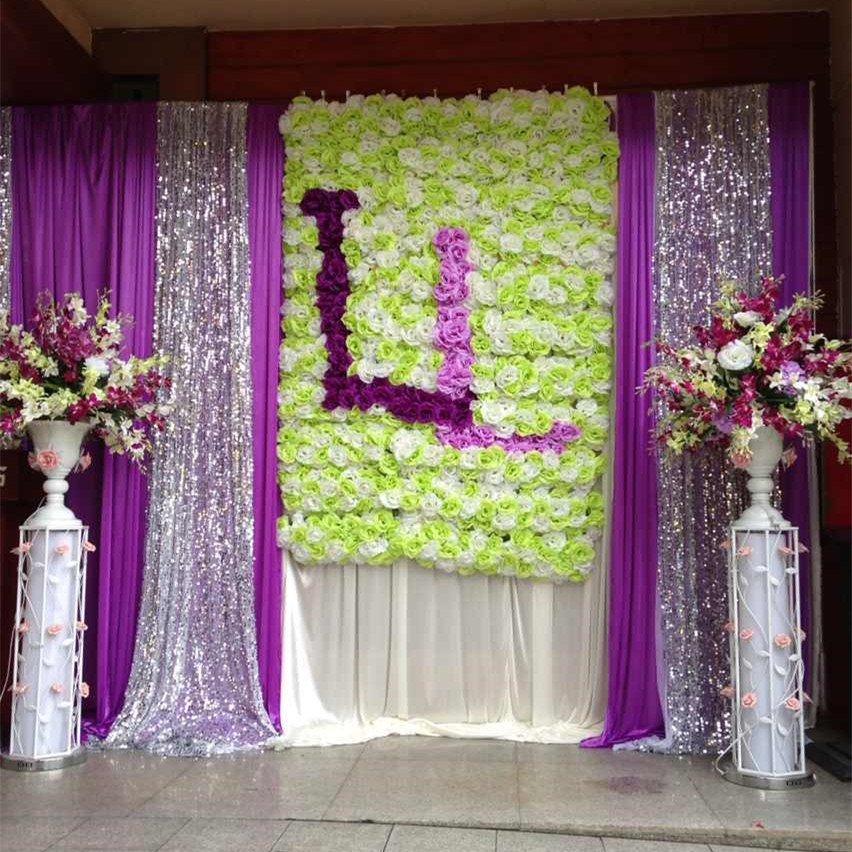 Silk Flower Heads Wholesale Silk Roses Heads 100 Flowers 10cm For Flower Wall  Kissing Balls Wedding Arrangement Flower Supplies CJ-10C100