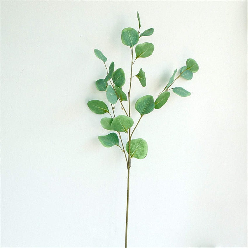 Artificial Eucalyptus Green Leaves For Bridal Bouquet Wedding Table Centerpieces Arrangement Wedding Arch Decor 10 Stems DIY Material LGF-01