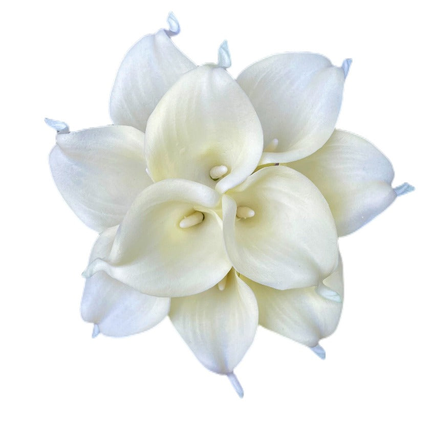 Real Touch Calla Lily Bouquet Wedding Flowers Artificial